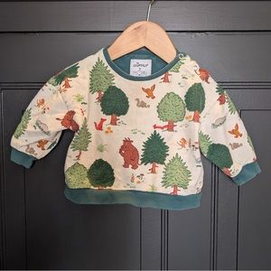 Gruffalo Mori sweatshirt - 6-9 - organic cotton